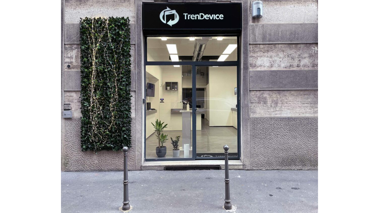 trendevice-arrives-in-milan:-the-first-physical-store-of-the-reconditioned-company-opens