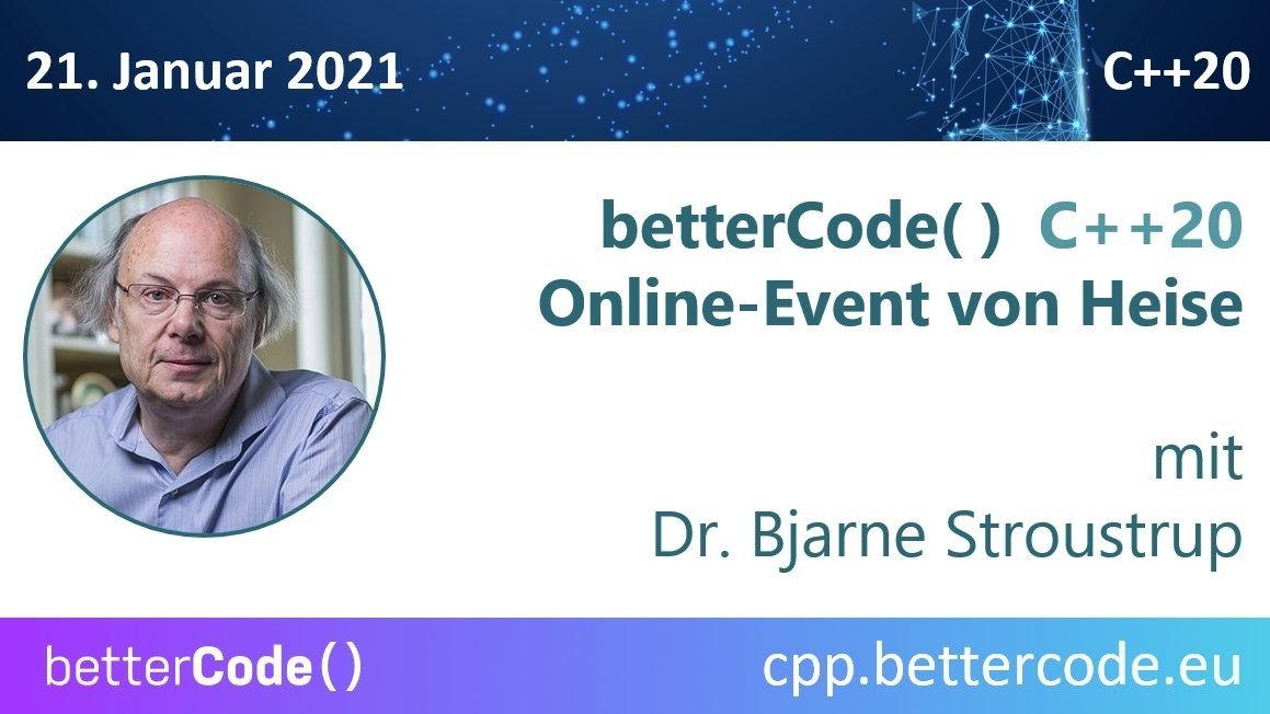 heise-offer:-extended:-early-bird-discount-for-the-bettercode-()-c-++-20-until-january-8,-2021