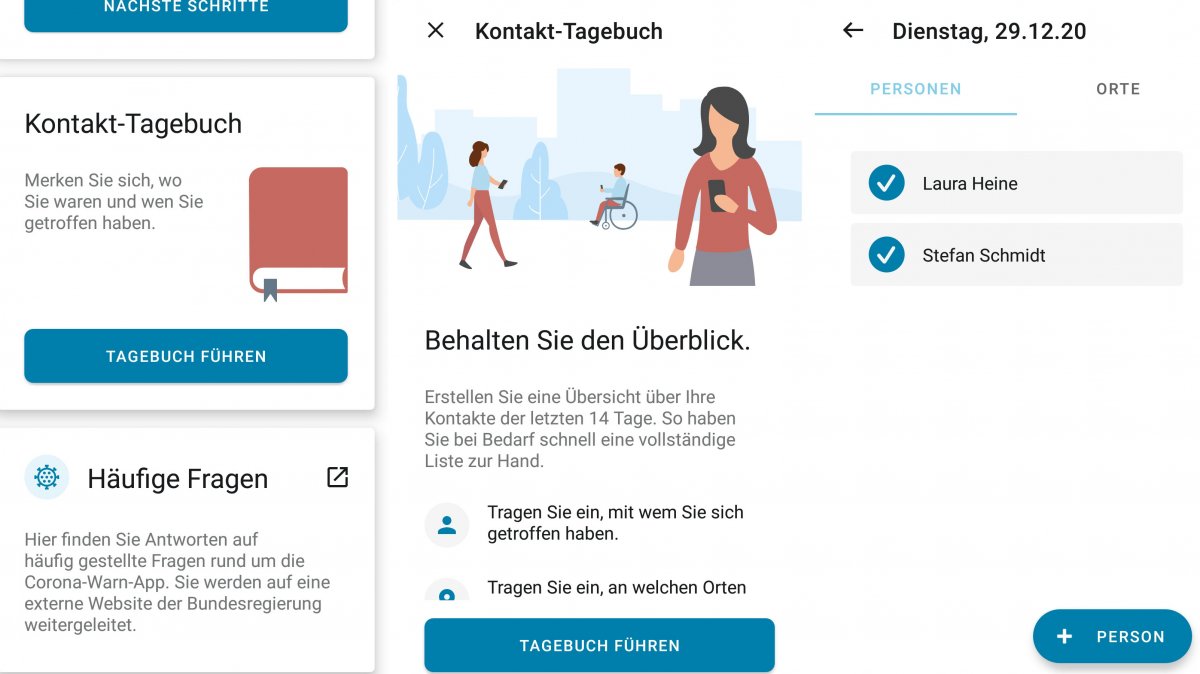 update-for-corona-warning-app:-contact-diary-now-available