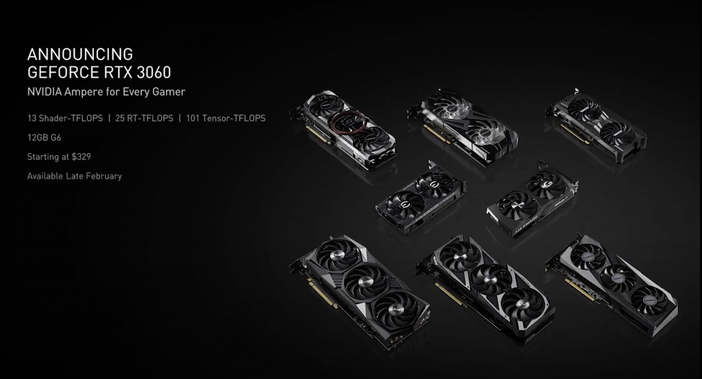 ces-2021:-nvidia-confirms-12gb-rtx-3060-priced-at-$329