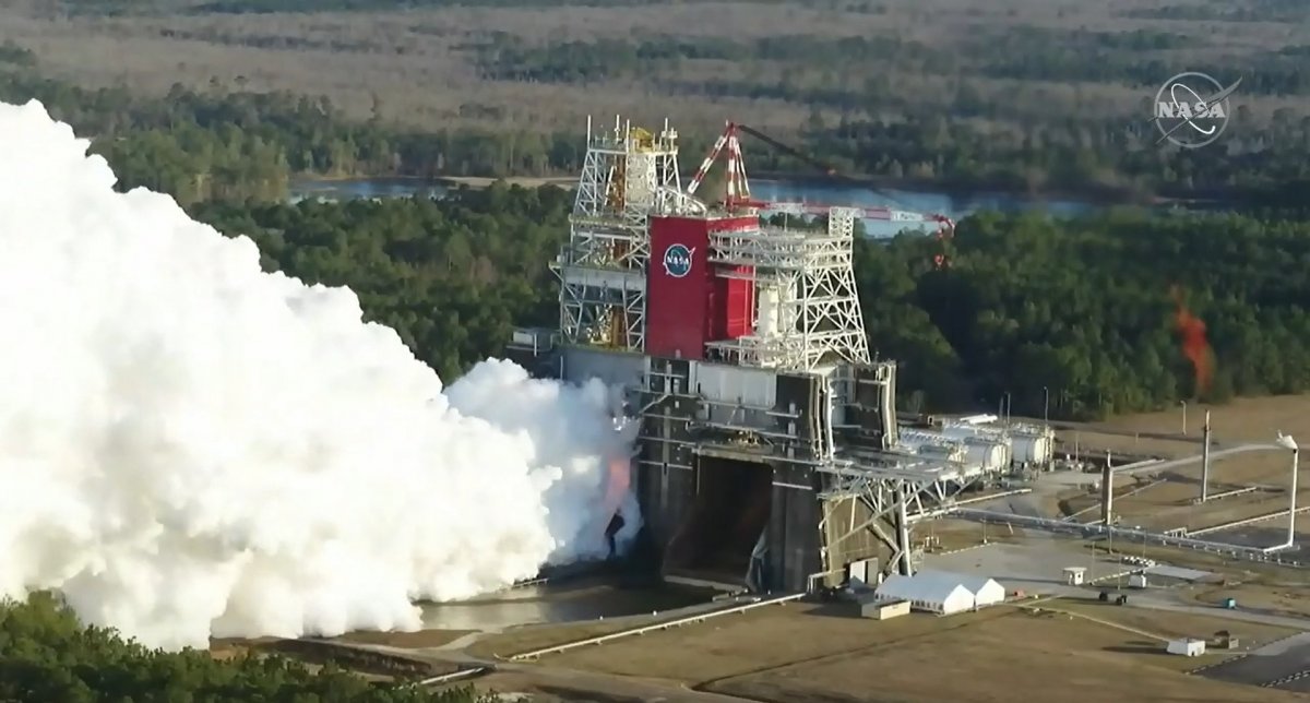 nasa:-sls-rocket-engine-shut-down-out-of-caution