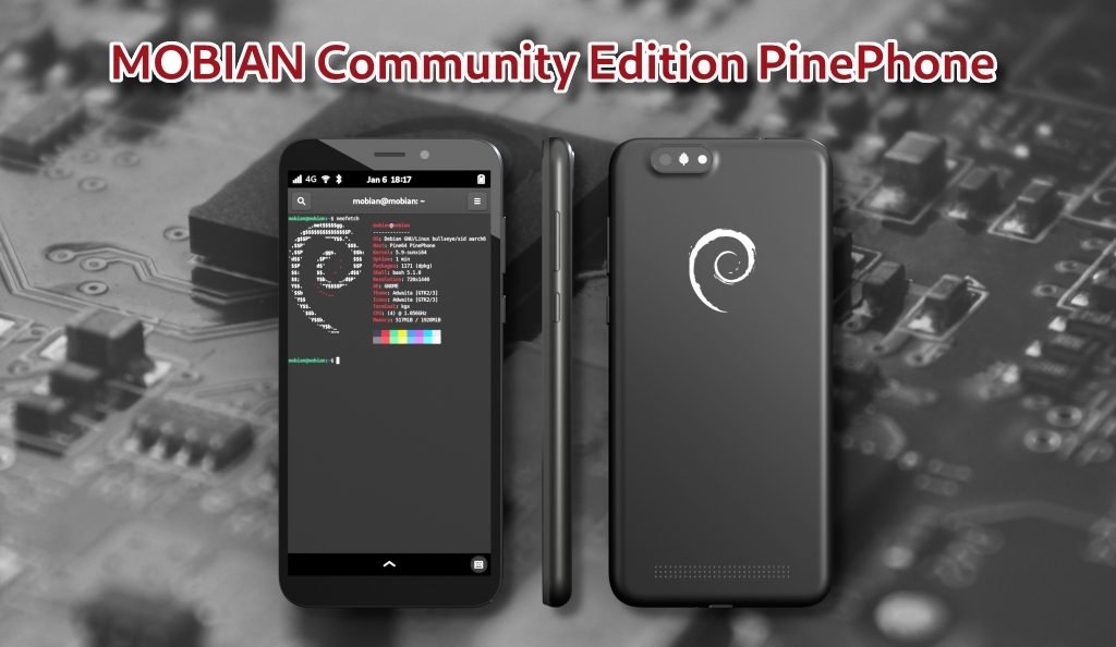 debian-in-your-pocket:-pinephone-community-edition-presented-with-mobian