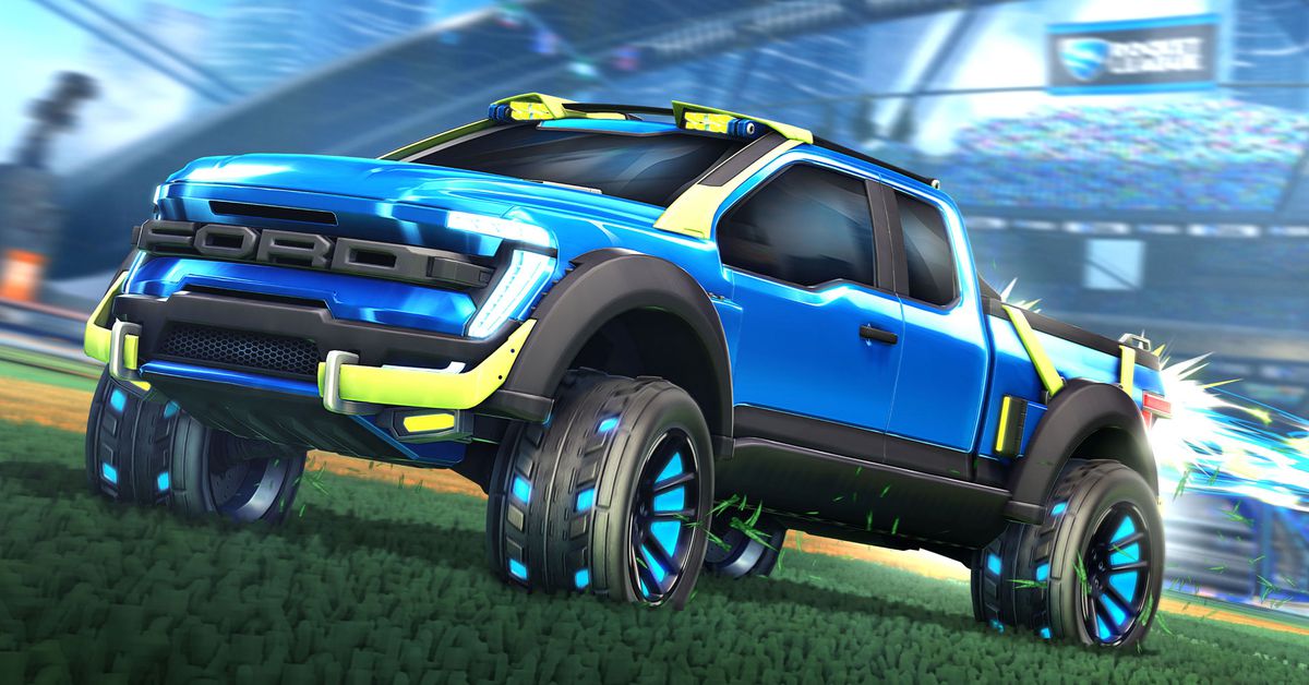 rocket-league-developer-is-adding-a-ford-f-150-to-the-game