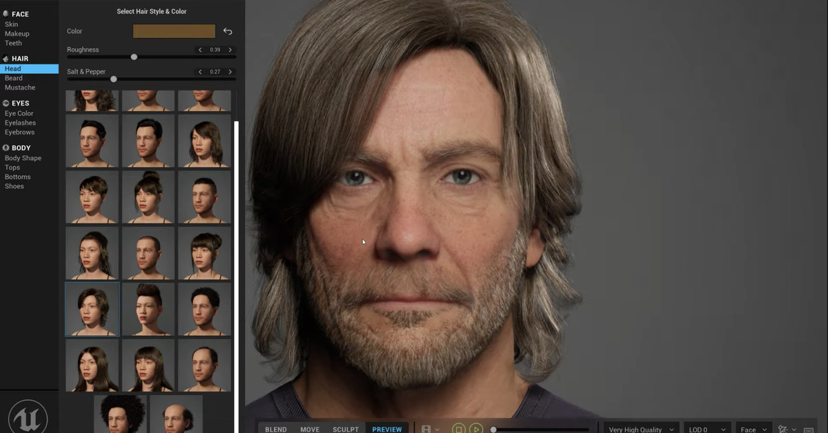 epic’s-new-metahuman-tool-lets-you-craft-realistic-faces-inside-a-browser