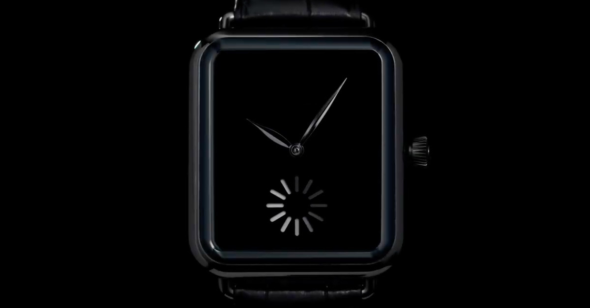 h.-moser’s-latest-apple-watch-troll-is-a-next-level-$30,800-vantablack-loading-wheel