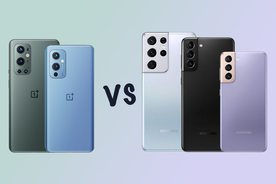 oneplus-9-pro-vs-samsung-galaxy-s21-ultra:-what’s-the-difference?