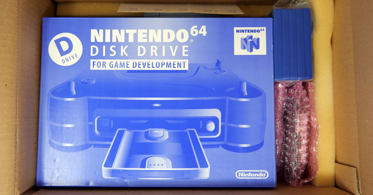 take-a-trip-back-to-1997-with-an-incredibly-rare,-never-opened-nintendo-64-disk-drive-dev-kit