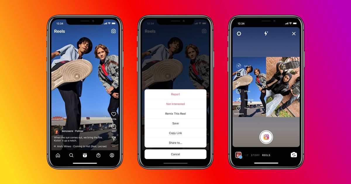 instagram-launches-its-own-tiktok-duet-feature-called-reels-remix