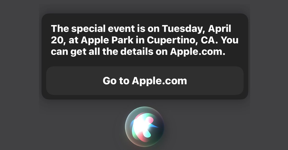 siri-says-next-apple-event-is-april-20th