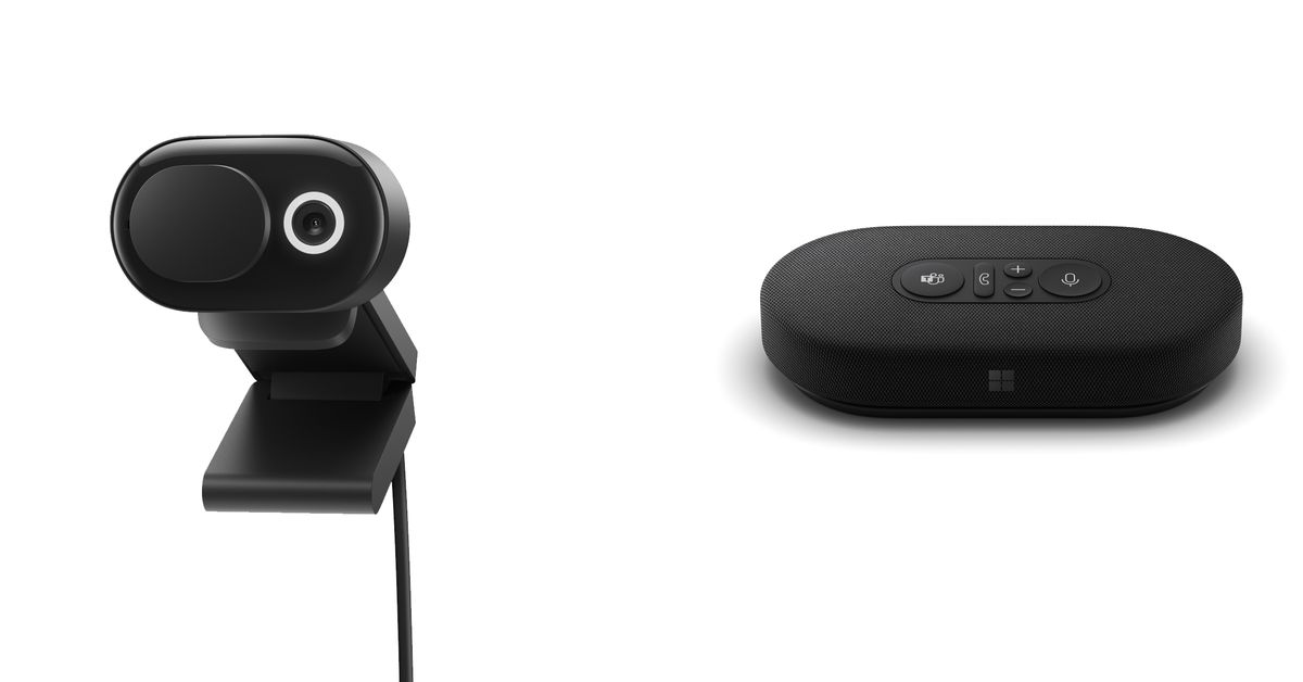 microsoft-announces-new-webcam-and-usb-c-speaker-for-the-work-from-home-era