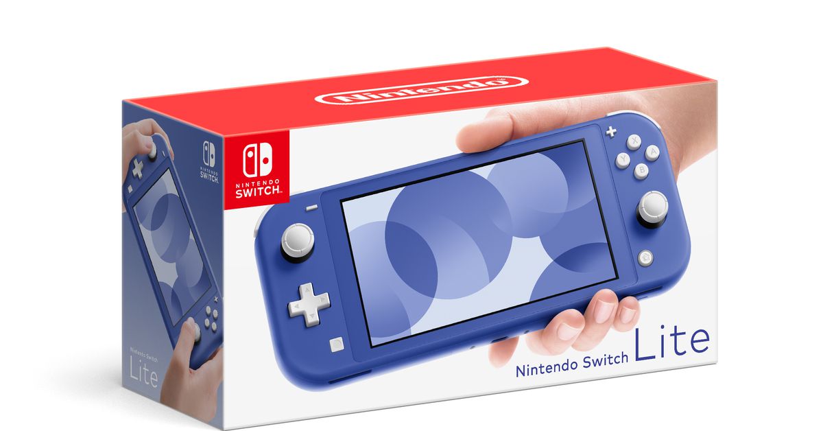 nintendo is-releasing-a-bright-blue-switch-lite-in-may