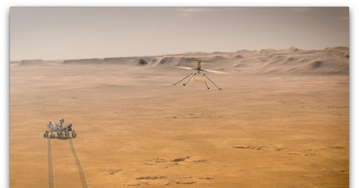 nasa-reschedules-ingenuity-helicopter’s-first-flight-on-mars-for-monday