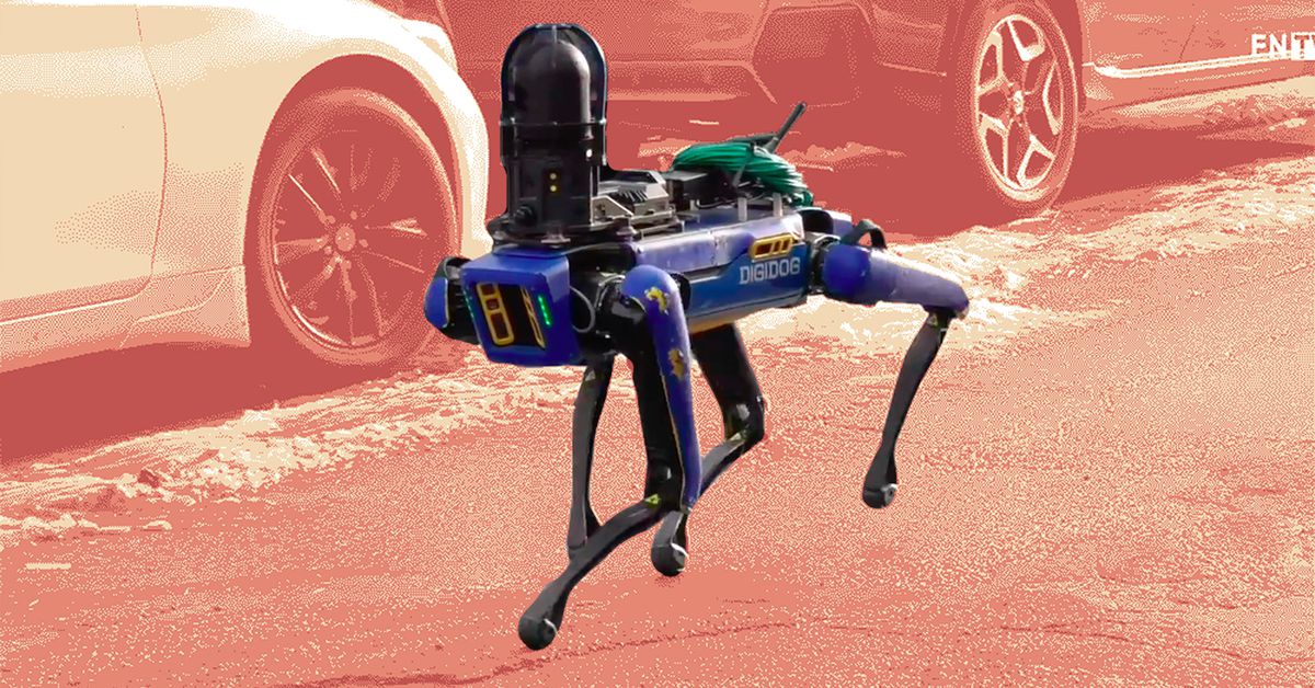 the-nypd-is-sending-its-controversial-robot-dog-back-to-the-pound