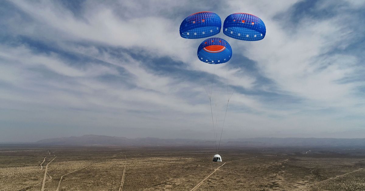 people-are-bidding-millions-for-the-first-ride-on-blue-origin’s-suborbital-crew-capsule