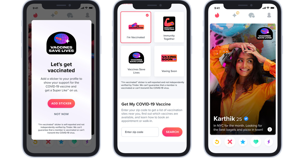 dating-apps-are-encouraging-users-to-get-vaccinated-with-the-promise-of-more-matches