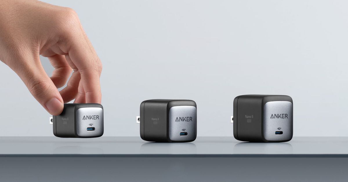 anker’s-second-generation-nano-ii-gan-chargers-are-even-smaller-than-before