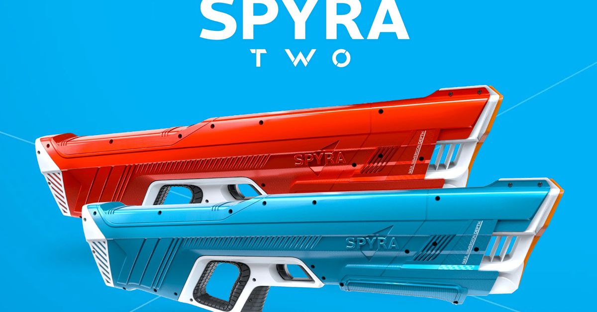 spyra-has-a-new-digital-water-blaster-that-looks-like-it’ll-blow-the-original-away