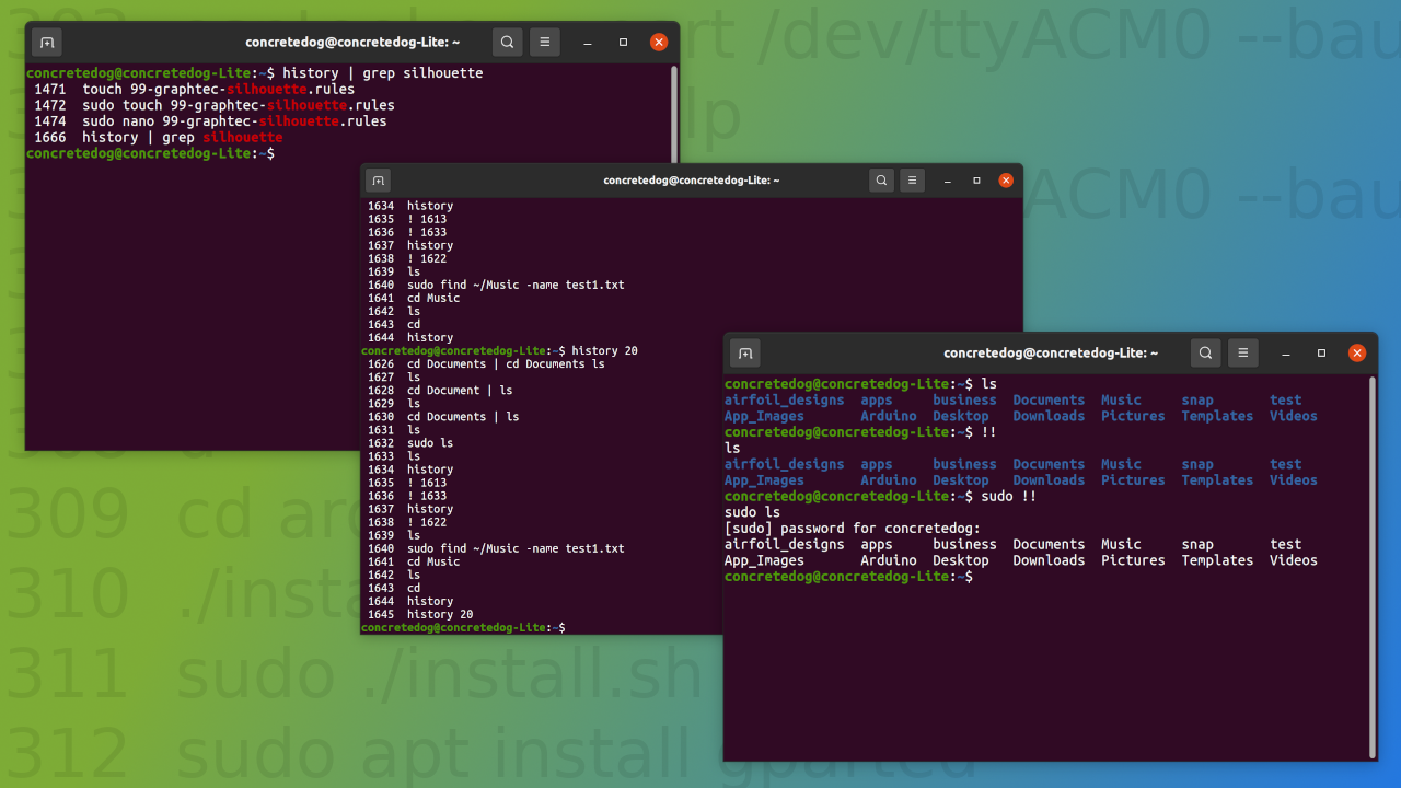 View Command History Linux User