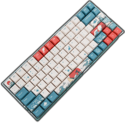 xvx-m84-coral-sea-theme-mechanical-keyboard-review