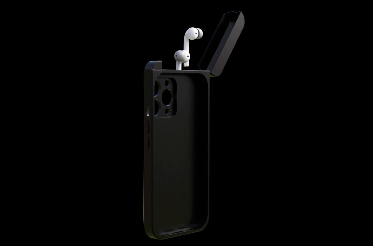 phone-case-with-built-in-earphone-compartment
