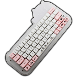 building-a-keyboard-11:-epomaker-mini-cat-64-kit-+-kitty-pbt-keycaps-+-ttc-heart-switches