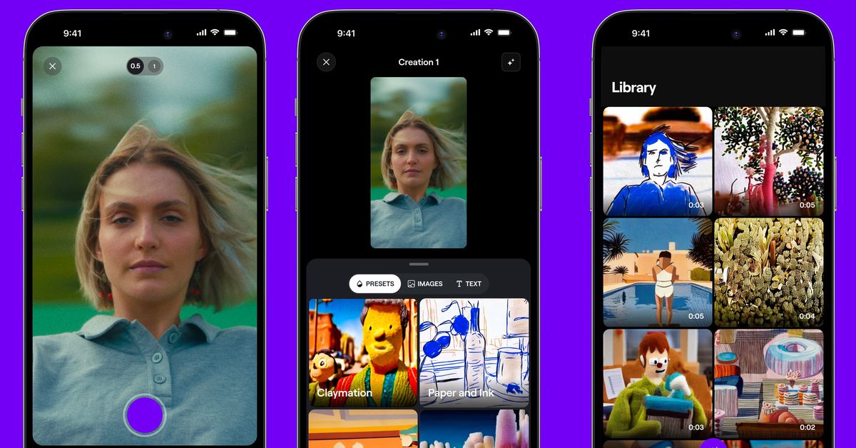 create-generative-ai-video-to-video-right-from-your-phone-with-runway’s-ios-app