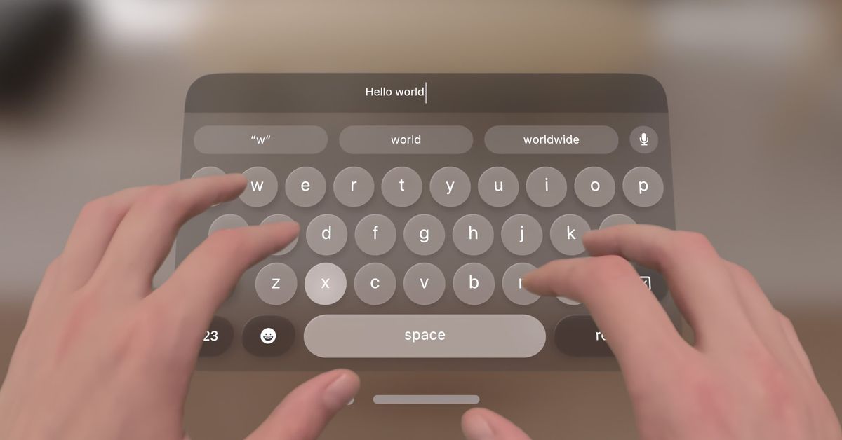 a-closer-look-at-apple’s-vision-pro-keyboard-and-other-controls