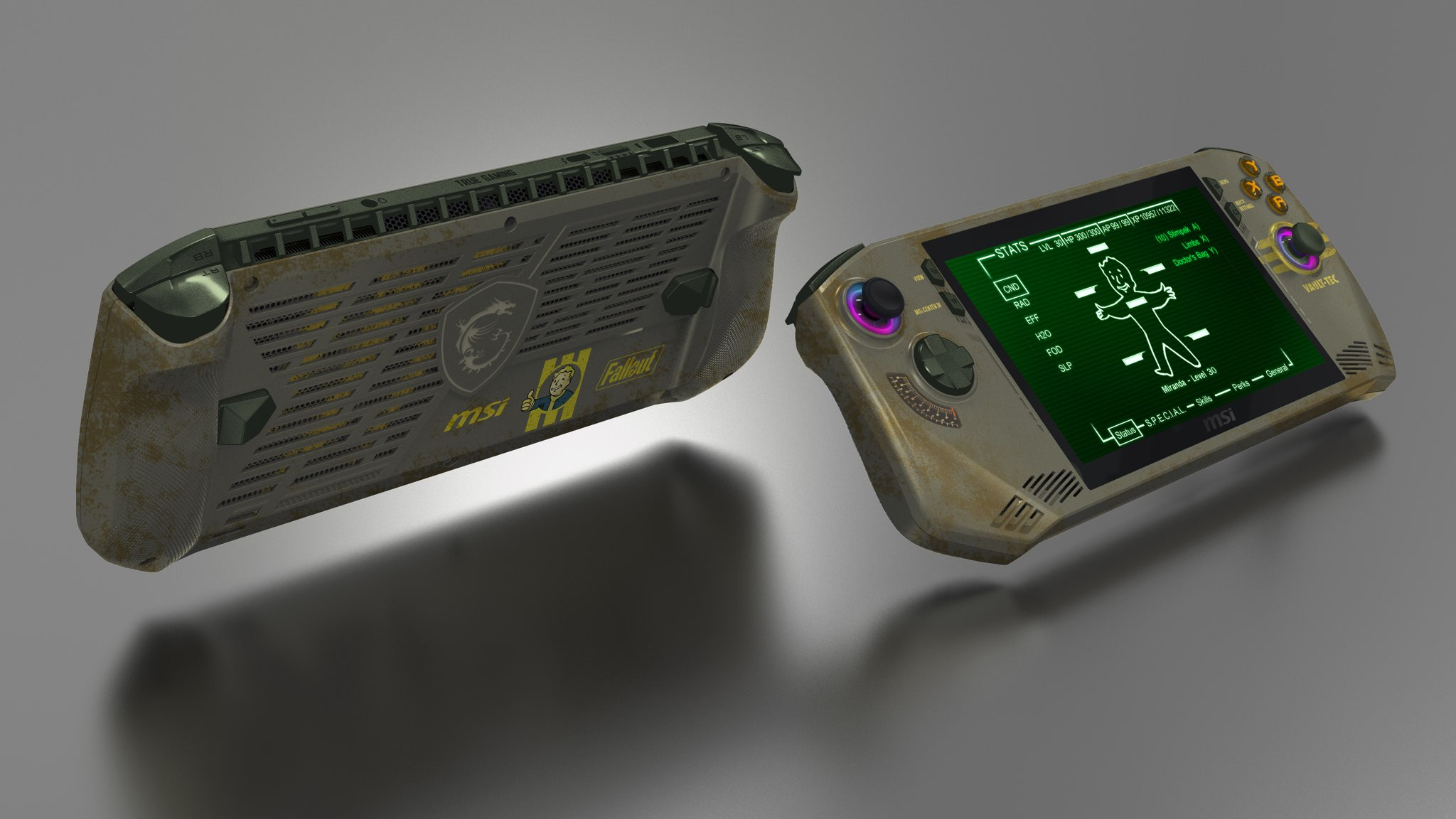 msi’s-claw-8-ai+-is-first-lunar-lake-handheld-gaming-console,-comes-in-fallout-themed-version