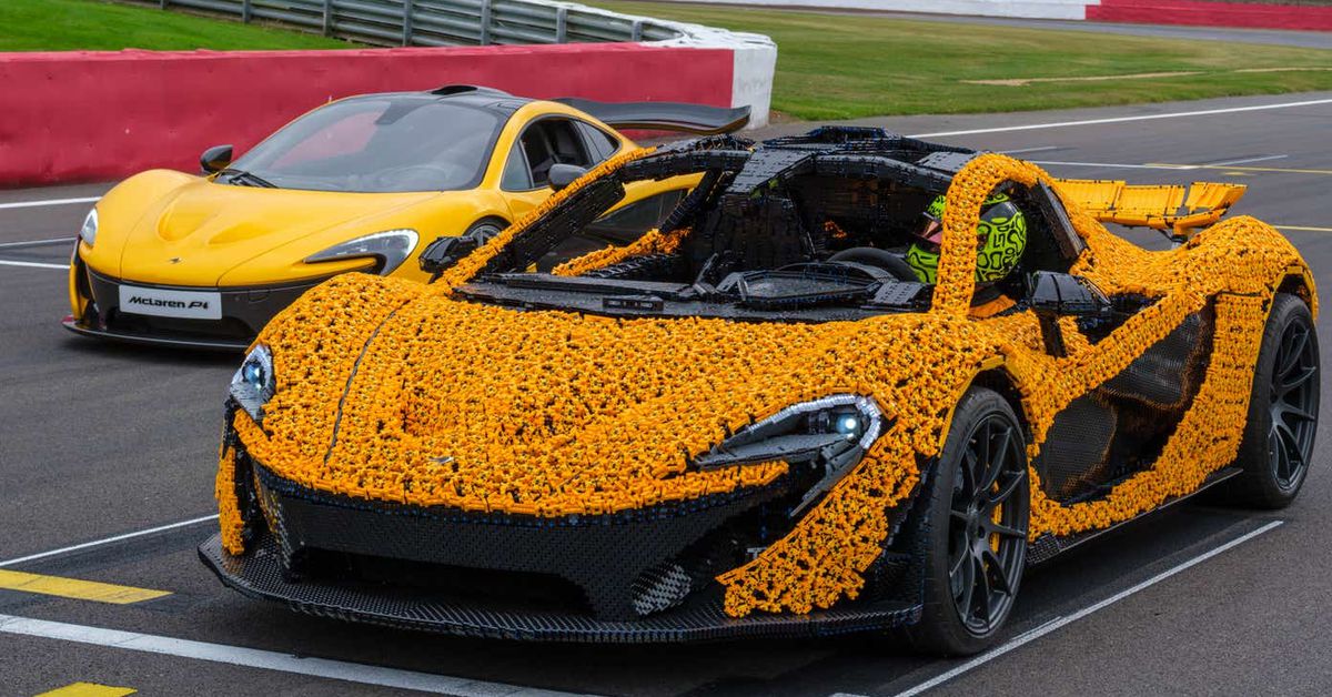 this-life-size-lego-mclaren-p1-can-hit-almost-40mph