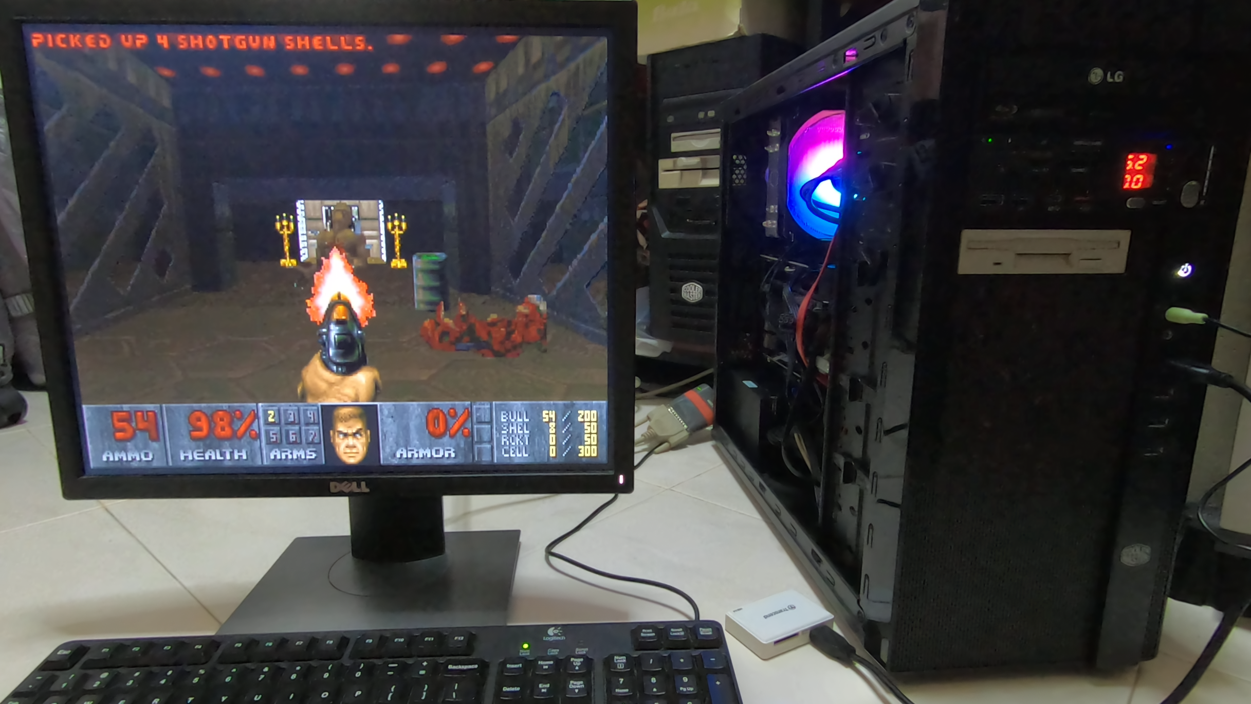 modern-ryzen-5-7600-and-rtx-4060-ti-pc-runs-ms-dos-6.22-—-modern-hardware-shines-in-doom,-planet-x3,-and-even-chatgpt