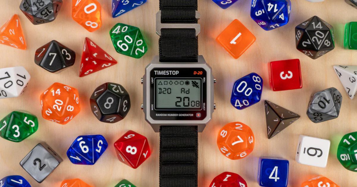 this-digital-d&d-watch-lets-you-roll-a-fireball-from-your-wrist