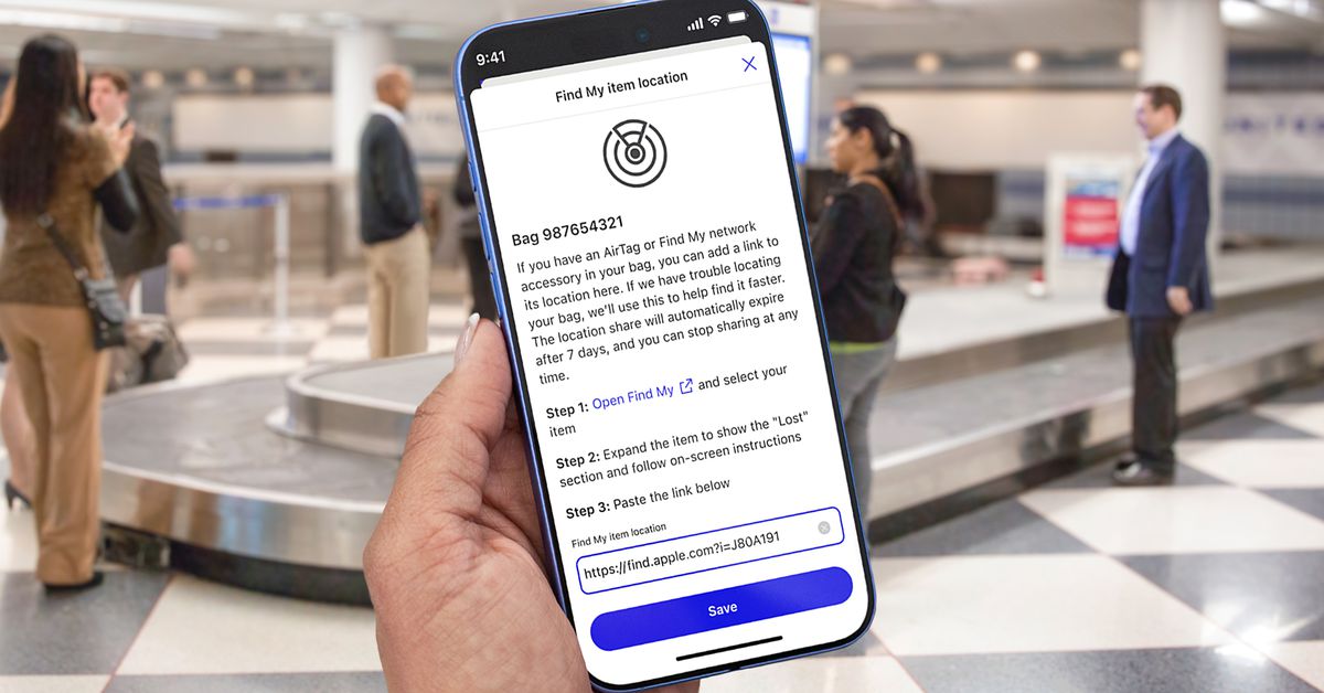 you-can-now-use-airtags-to-expedite-a-lost-luggage-reunion-through-united’s-mobile-app