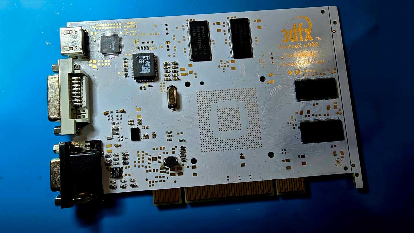 3dfx-voodoox-custom-project-aims-to-modernize-the-classic-gpu-—-latest-update-showcases-a-‘christmas-design’-white-pcb