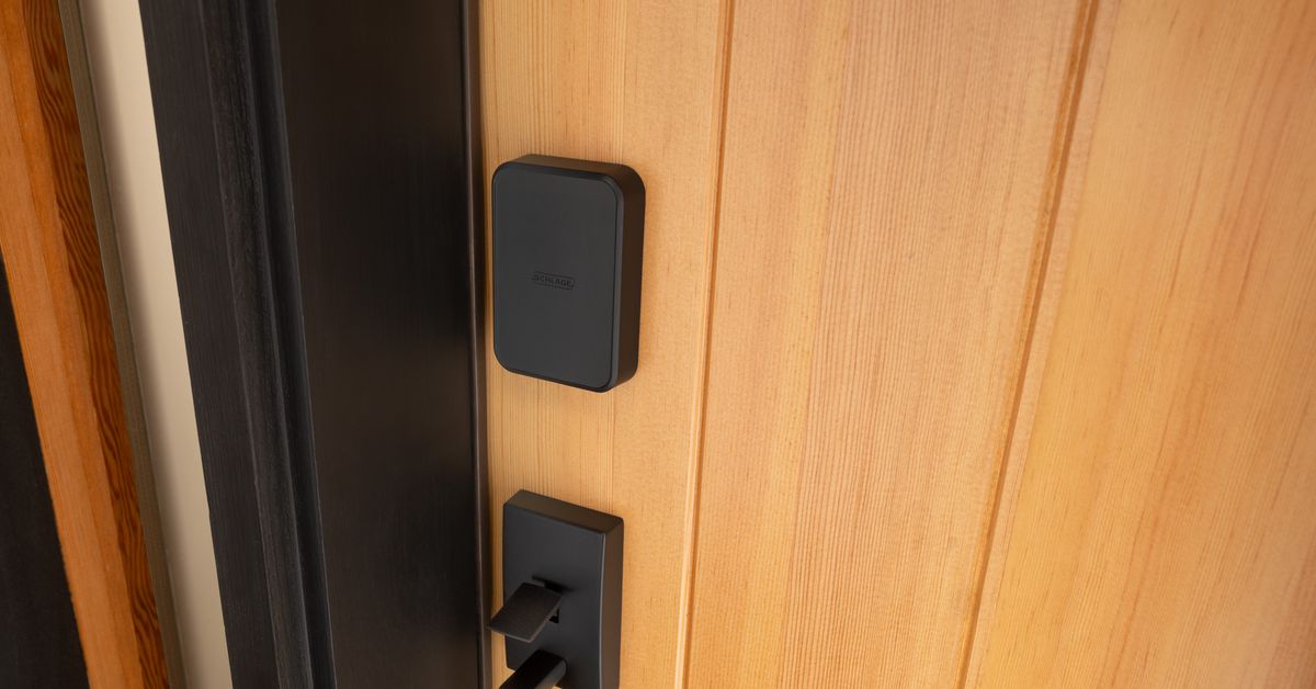 schlage’s-sleek-new-smart-lock-ditches-keys-for-uwb