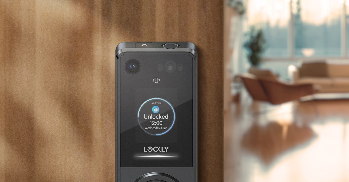 lockly’s-latest-smart-lock-is-a-digital-peephole