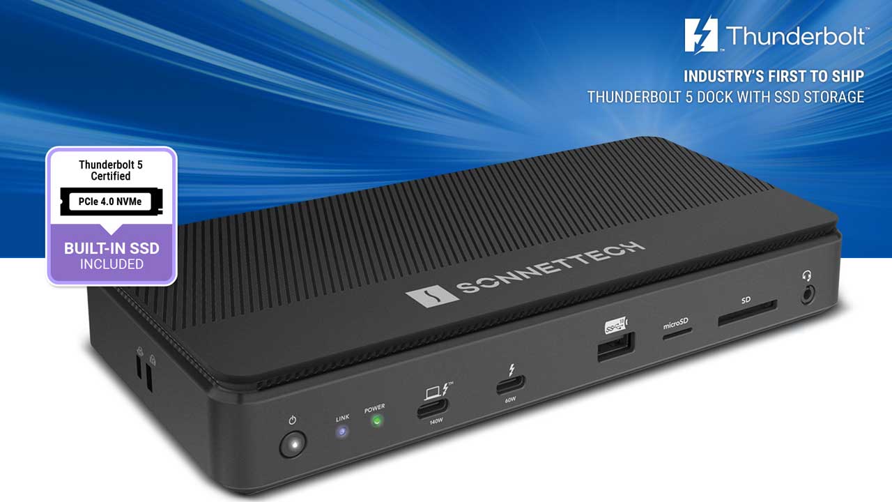 thunderbolt-5-dock-comes-with-built-in-pcie-4.0-ssd-and-four-tb5-ports-—-pricing-starts-at-$399