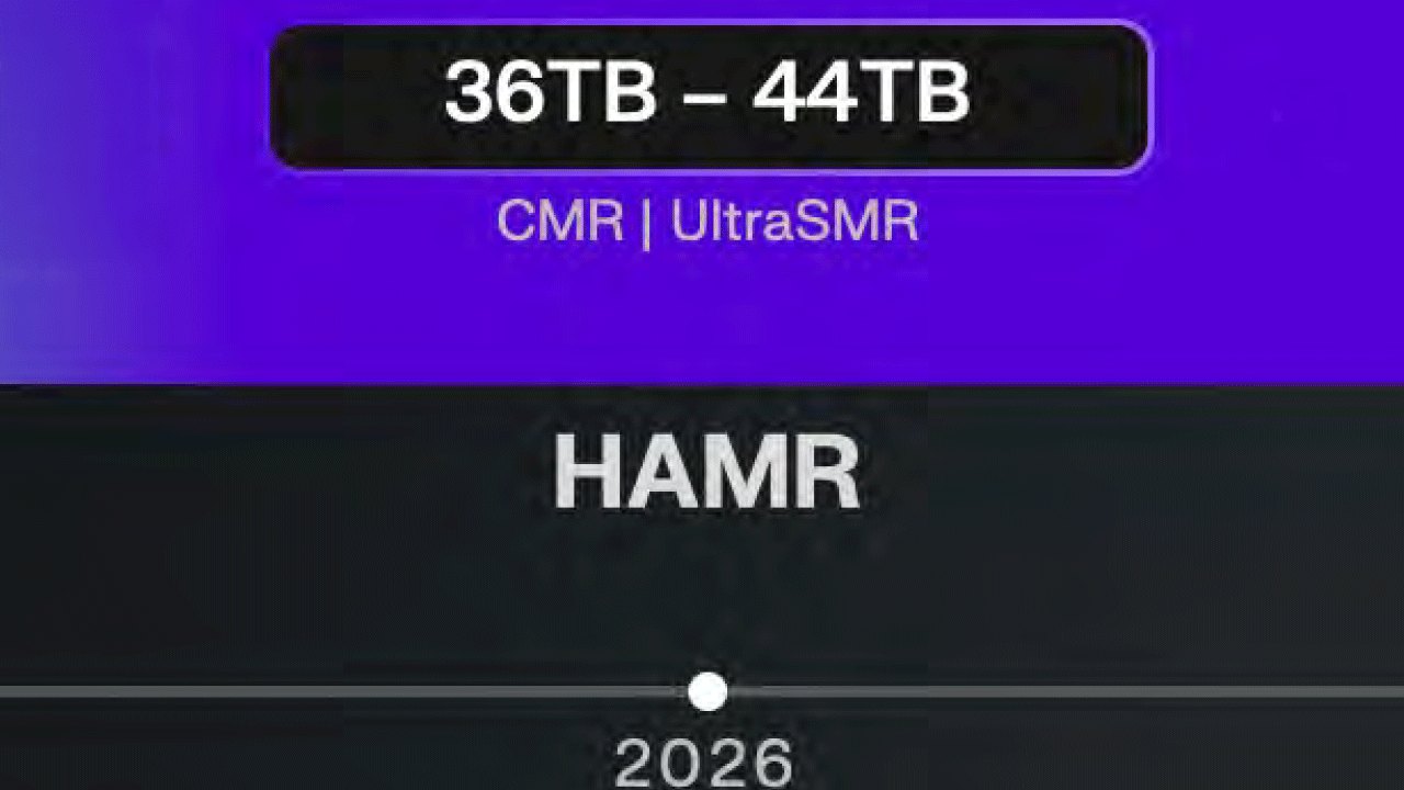 western-digital-to-unveil-44tb-hamr-hdds-in-2026,-100tb-in-2030